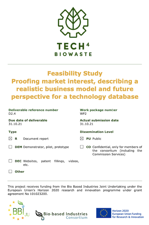 Thumbnail of Deliverable 2.4 Feasibility Study