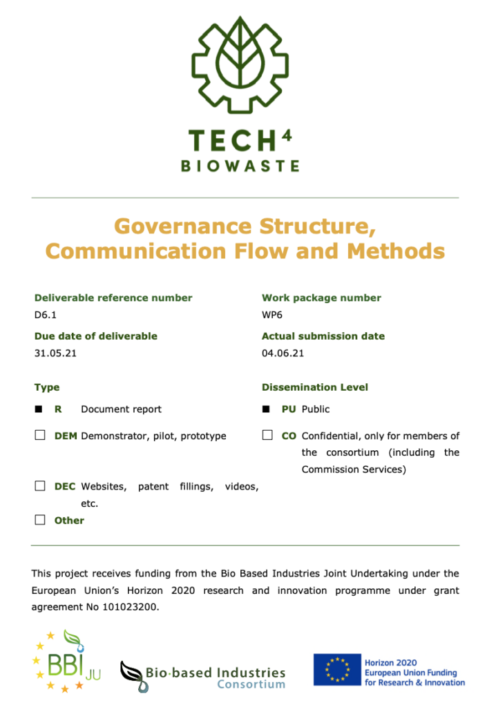 Thumbnail for Project oversight structure, communication flow and methods